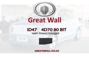 4D70 80 bit підготовка чипа для прописування GreateWall EULER (на базі XT27A) 5745 фото