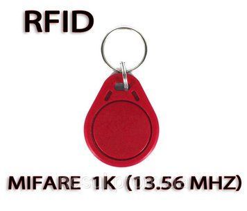 Tecsar NFC таблетка (КРАСНИЙ) брелок RFID 13.56mhz Mifare 1k 13.56 MHz&nbsp;ISO14443А контроль доступу термінал 5763-2 фото