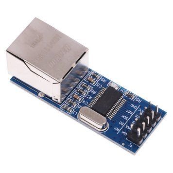Модуль сетевой Ethernet RJ45 SPI ENC28J60 (MINI) HanRun HR9111105A для Arduino 51 AVR LPC STM32 ARM MCU сборка 2014-2 фото