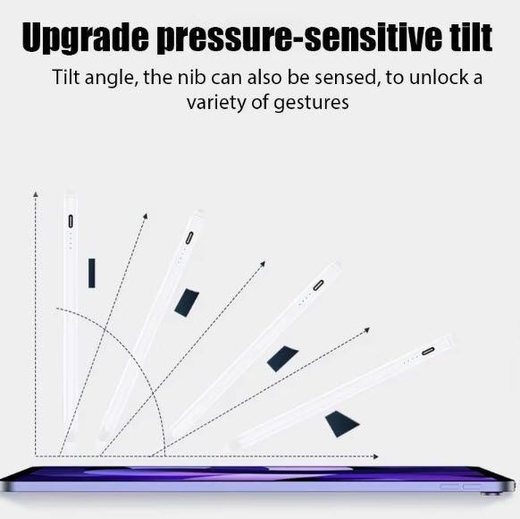 Apple Pencil (точна версія) Стілус олівець (колір білий) iPad (6-7-8-9-10) Pro (3-4-5) Air (3-4) Mini (5-6) A2696/A2757/A2777/ A26 8063 фото