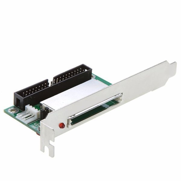Адаптер 3.5'' IDE (40 pin папа) - CF (метал. PCI планка крепления) Compact Flash Card PCI bracket back panel 0216 фото