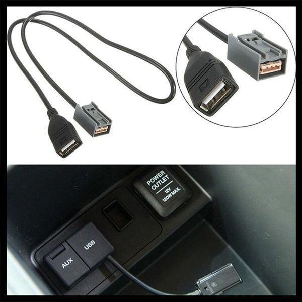 Honda MITSUBISHI аудио провод переходник USB, интерфейс USB MP3 Audio под флешку Outlander ASX Accord Civic Od 4475 фото