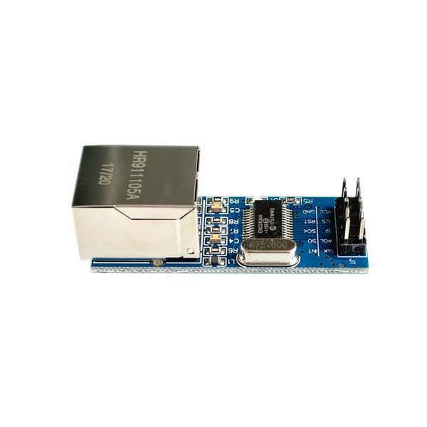 Модуль сетевой Ethernet RJ45 SPI ENC28J60 (MINI) HanRun HR9111105A для Arduino 51 AVR LPC STM32 ARM MCU сборка 2014-2 фото