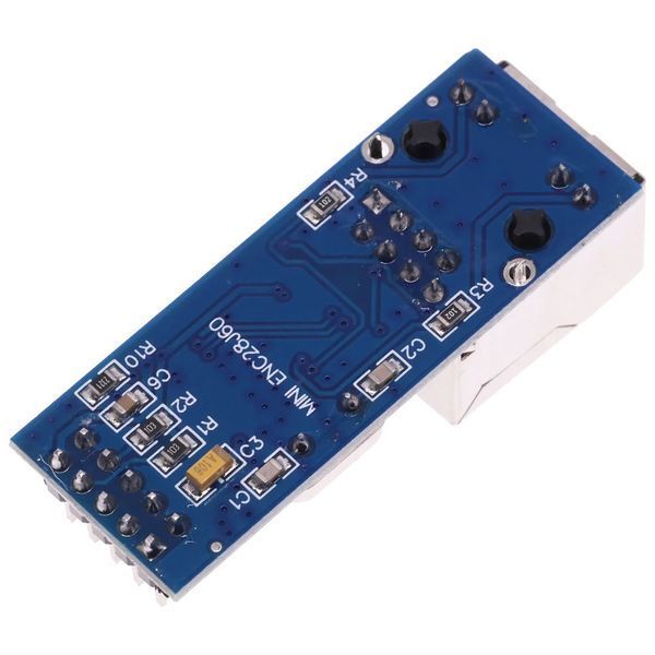 Модуль сетевой Ethernet RJ45 SPI ENC28J60 (MINI) HanRun HR9111105A для Arduino 51 AVR LPC STM32 ARM MCU сборка 2014-2 фото