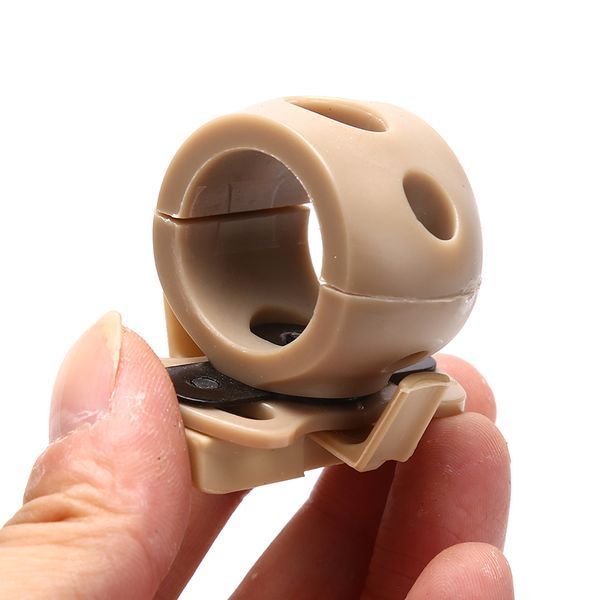 Nhelmet Tactical тактический держатель (БЕЖЕВЫЙ) крепление фонаря под рельсы ARC (1,2' 20-24мм) 7005 фото