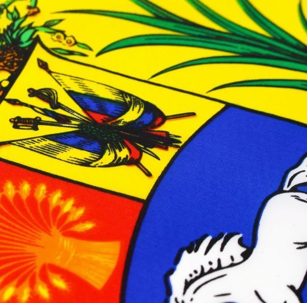 Прапор Боліваріанської Республіки Венесуела 1954&ndash;2006 (90*150 см) 7 зірок Франсіско Міранда  8186 фото
