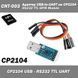CNT-003 адаптер USB-to-UART на CP2104 RS232 TTL 6PIN Module CP2104 (Silicon Labs) модуль послідовного перетворювача 2784 фото 1
