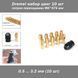 Dremel набор цанг патрон переходники Дремель (М8*075 мм, 10 шт) 5938 фото 1