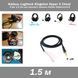 Кабель (1.5 м) Logitech Kingston Hyper X Cloud 4 pin 3.5 мм для ремонту заміни Repair Replacement навушники гар 7231 фото 1