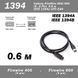 Кабель FireWire 800/400 9-6 Pin IEEE 1394a UPC EAN 722868905043 F3N419yw2M-APL 2572 фото 1