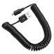 Кабель USB - micro USB (спиральная навивка) удлинитель 3 м (папа-папа) 2802 фото 2