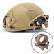 Nhelmet Tactical тактический держатель (БЕЖЕВЫЙ) крепление фонаря под рельсы ARC (1,2' 20-24мм) 7005 фото 2