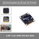 OLED дисплей модуль IIC 0.96 4 pin 128*64 белый White 26*26 мм NEW (I2C SSD1306 12864) модуль для Arduino 5143 фото 1