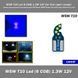 W5W T10 Led (6 COB) 1.3W 12V Car Turn (колір: синій) лампа світлодіодна автомобільна VW Nissan BMW Mazda Chevrolet 7573 фото 1