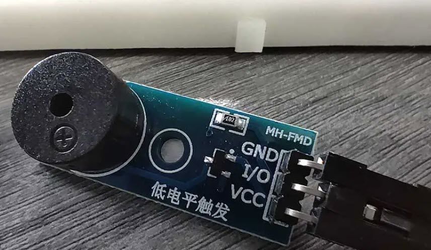 Buzzer FC-49 Module пищалка 3-pin (passive) 3.3-5V Low Level модуль оповещения Frequency Controllable Sound Module 3484-2 фото