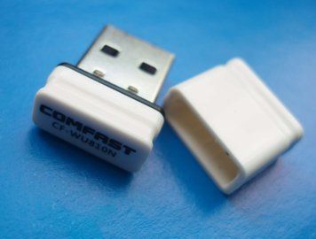 Wi-Fi USB адаптер Comfast CF-WU810N, сетевая белая, RTL8188EUS, 150 Мбит/с 4261 фото