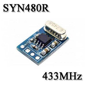 SYN480R 433MHz 6.7458 Wireless беспроводный модуль приемник ресивер ARDUINO wireless Module ASK OOK Board 5837 фото