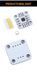 AS5600 I2C бесконтактный датчик угла энкодер магнитный magnetic encoder magnetic induction angle 6823 фото 4