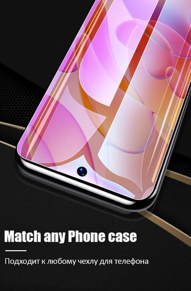 Xiaomi Redmi Note 11 стекло защитное 9H пленка без черной рамки отверстие под камеру 7917 фото