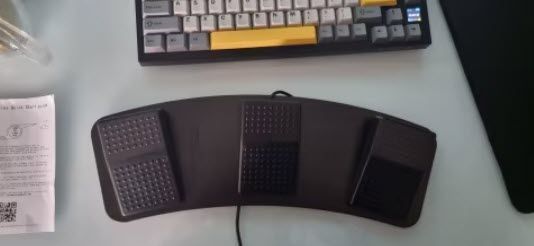 FS323-P Потрійна USB-педаль &mdash; мультифункціональний ножний контролер із трьома перемикачами Foot Switch Multifunctional Triple Little Resistance For Playing Games Photobooth Factory Testing 3229 фото