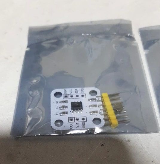 AS5600 I2C бесконтактный датчик угла энкодер магнитный magnetic encoder magnetic induction angle 6823 фото