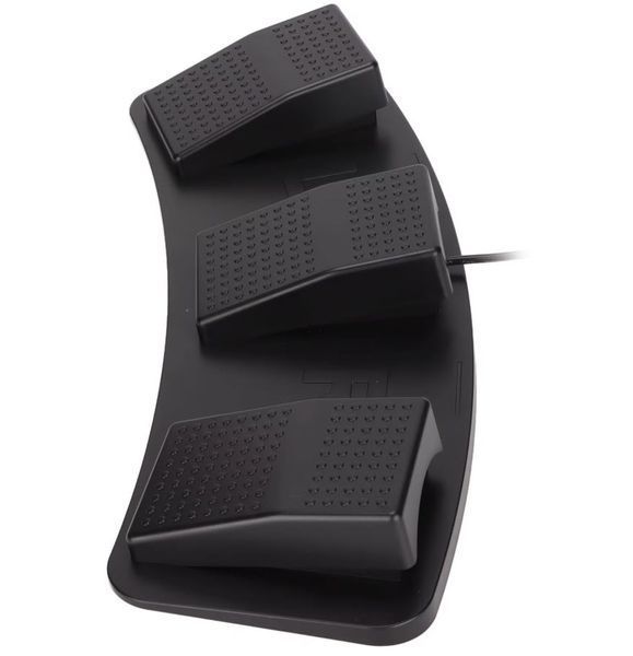 FS323-P Потрійна USB-педаль &mdash; мультифункціональний ножний контролер із трьома перемикачами Foot Switch Multifunctional Triple Little Resistance For Playing Games Photobooth Factory Testing 3229 фото