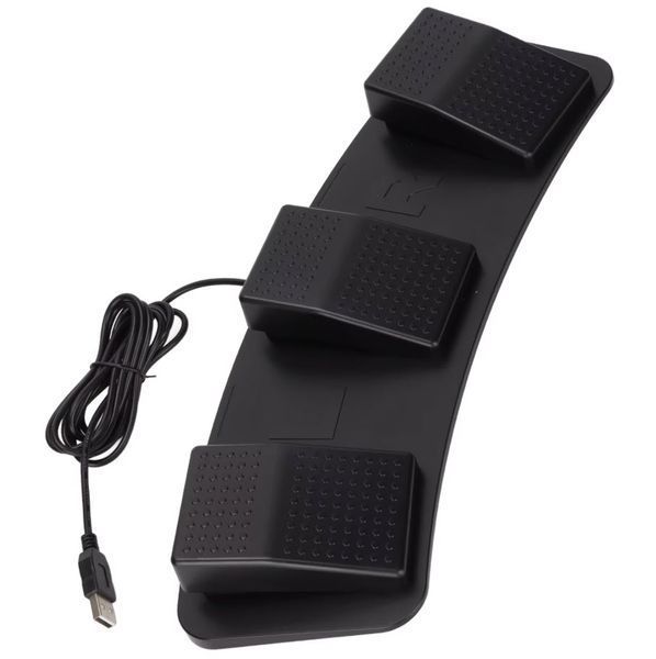 FS323-P Потрійна USB-педаль &mdash; мультифункціональний ножний контролер із трьома перемикачами Foot Switch Multifunctional Triple Little Resistance For Playing Games Photobooth Factory Testing 3229 фото
