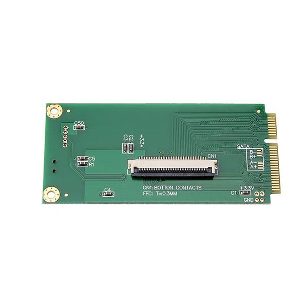 HX090307 Адаптер перехідник для підключення HDD інтерфейс Mini PCI-E -> 1.8 ZIF (EEPC 901 і 900) FFC=0.3 мм 40pin 0245 фото