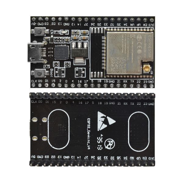 Модуль ESP32-WROOM-32U (38 pin, microUSB, виведення IPEX) DevKitC мікроконтролер плата розробки Wi-Fi Bluetooth 2.4 ГГц, 4 МБ Flash 6927-2 фото