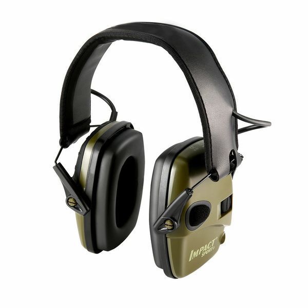 Наушники тактические Impact Sports (черные) они же Honeywell Impact Earmuff (Honeywell Howard Leight)   Активные шумоподавляющие наушники для защиты органов слуха при стрельбе, строительстве и любых других шумных работах.&nbsp;  Применение: полигон, стрельбище 6666 фото