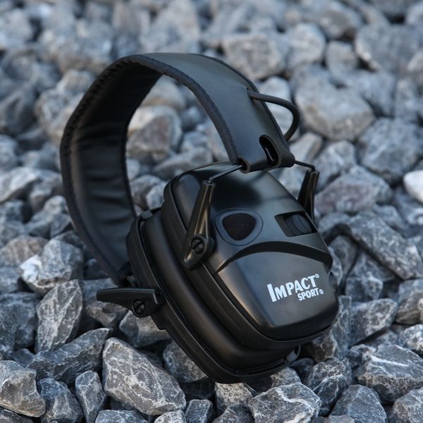 Наушники тактические Impact Sports (черные) они же Honeywell Impact Earmuff (Honeywell Howard Leight)   Активные шумоподавляющие наушники для защиты органов слуха при стрельбе, строительстве и любых других шумных работах.&nbsp;  Применение: полигон, стрельбище 6666 фото