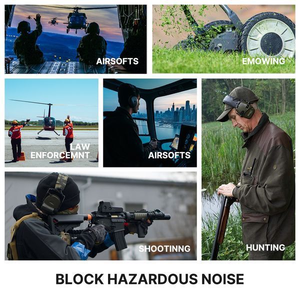 Наушники тактические Impact Sports (черные) они же Honeywell Impact Earmuff (Honeywell Howard Leight)   Активные шумоподавляющие наушники для защиты органов слуха при стрельбе, строительстве и любых других шумных работах.&nbsp;  Применение: полигон, стрельбище 6666 фото