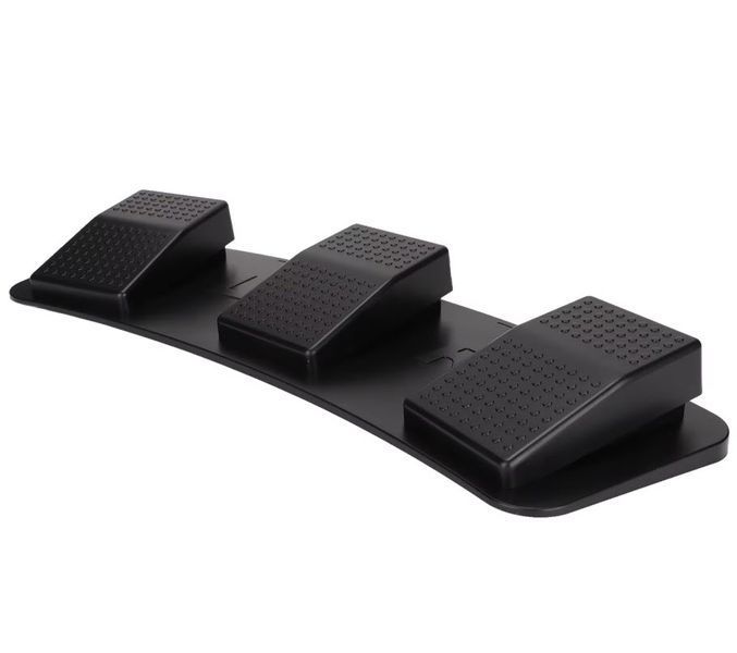 FS323-P Потрійна USB-педаль &mdash; мультифункціональний ножний контролер із трьома перемикачами Foot Switch Multifunctional Triple Little Resistance For Playing Games Photobooth Factory Testing 3229 фото