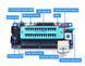 DIY Kit ATmega8/48/88 Development Board AVR (набор для пайки) для бюджетных программаторов USBASP / USBISP AVR. 7808-1 фото 3