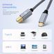 Кабель USB Type-C (male) к USB-B (male) для принтера (2 м) серый плетеный шнур для Canon Epson HP Samsung 5979-3 фото 2