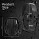 Наушники тактические Impact Sports (черные) они же Honeywell Impact Earmuff (Honeywell Howard Leight)   Активные шумоподавляющие наушники для защиты органов слуха при стрельбе, строительстве и любых других шумных работах.&nbsp;  Применение: полигон, стрельбище 6666 фото 22