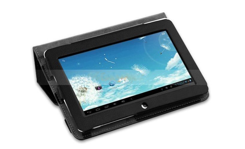 Чохол папка для планшета 7 дюймів Q88 А13 чорний case tablet 7' під розмір 187*125 мм 2890 фото