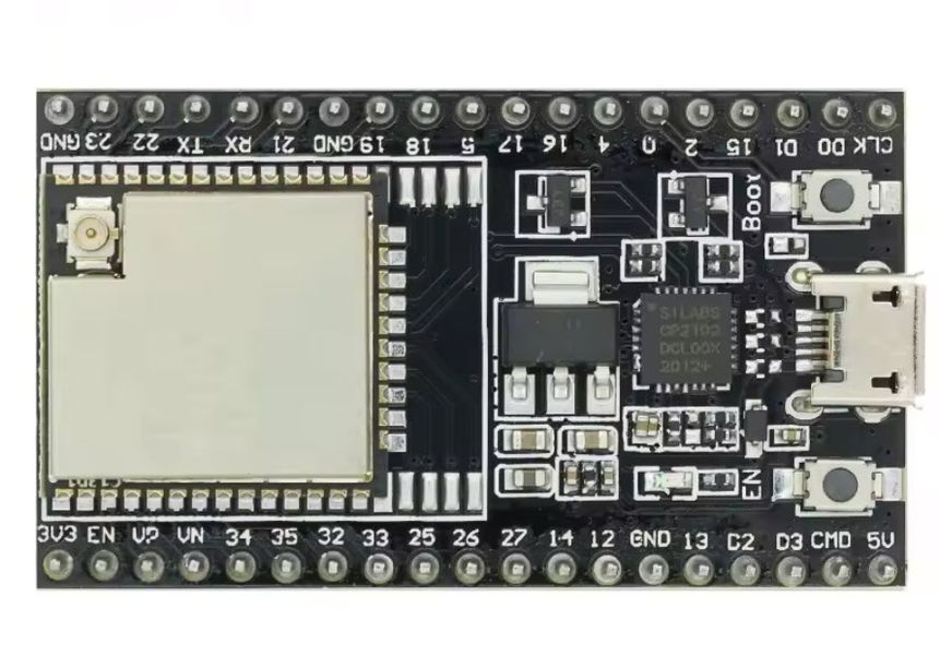 Модуль ESP32-WROOM-32U (38 pin, microUSB, виведення IPEX) DevKitC мікроконтролер плата розробки Wi-Fi Bluetooth 2.4 ГГц, 4 МБ Flash 6927-2 фото