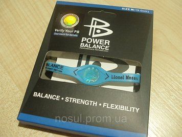 Браслет Power Balance ЧМ-2022 Argentina Messi Ліонель Мессі 6577 фото
