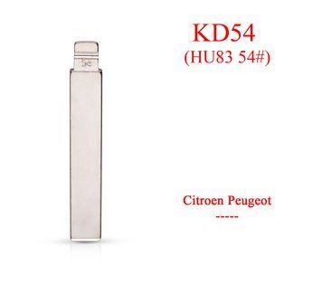 Keydiy жало KD No 54 (HU83 54#) Citroen Peugeot лезо 5695 фото