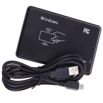 USB Port 125Khz RFID Reader EM4100 TK4100 безконтактний зчитувач ридер карт 5739 фото