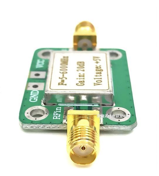 Усилитель SPF5189 LNA 5-6000 MHz RF Low Noise Amplifier Signal Receiver Module Shield Board Arduino 6148 фото
