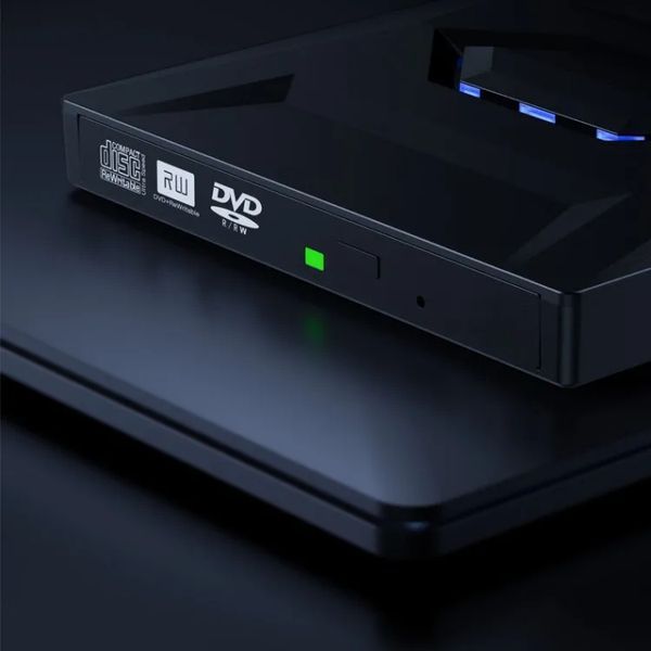 B21-Y 3-in-1 привод записывающий DVD-RW (read+write) USB 3.0 Type-C + HUB вшений Combo привод Burner, SD Card, 4312-2 фото