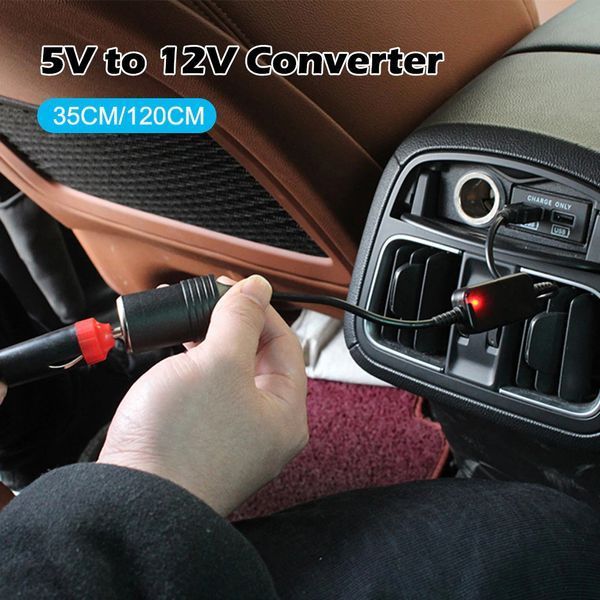 Кабель живлення перехідник 12v/24v mini jack (мама female 5.5*2.1 мм) &mdash; 12 V (роз'єм прикурювача Cigarette Soc 7301 фото