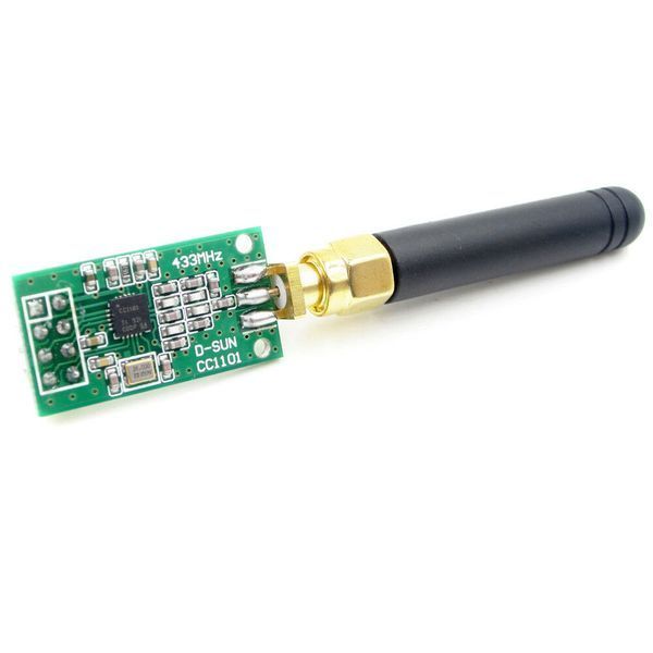 Модуль RF-трансивер Texas Instruments CC1101 Wireless RF Transceiver 1.8-3.6V (315 433 868 915MHZ) + SMA антен 6017 фото