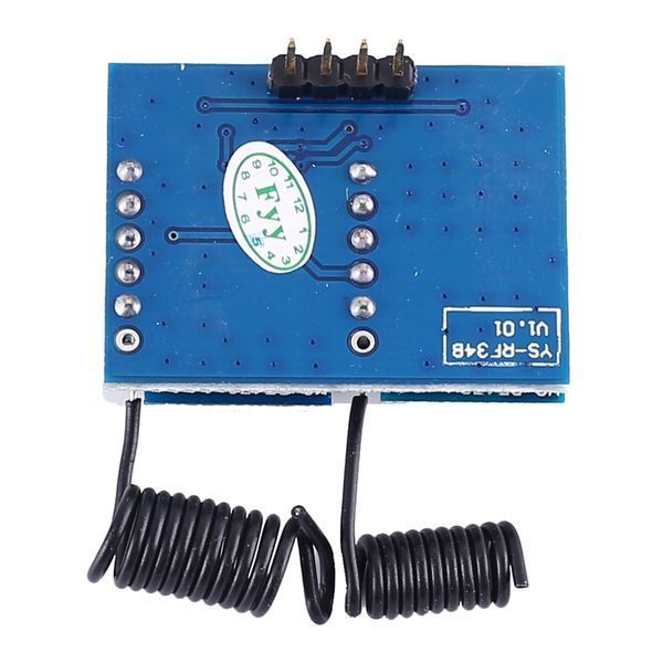 YS-RF34B v1.01 модуль бездротовий дводіапазонний 315, 433 Мгц контролер Arduino (сигналізації, ворота, датч 5817 фото