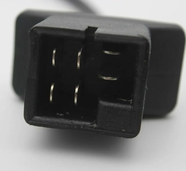 Переходник Chrysler Jeep Dodge 6 pin - OBD2 16 pin OBD2 адаптер для диагностики крайслер. 4033 фото