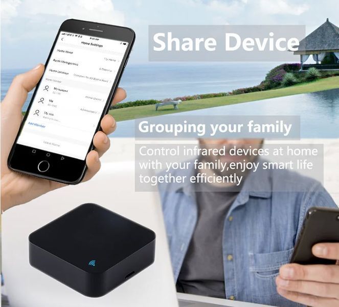 S11 Tuya WiFi+RF+IR ІЧ+радіо універсальний пульт для розумного дому Remote Control 433MHz/315MHz For Smart Home Via SmartLife for Air Conditioner ALL TV Support Alexa,Google Home 8170 фото