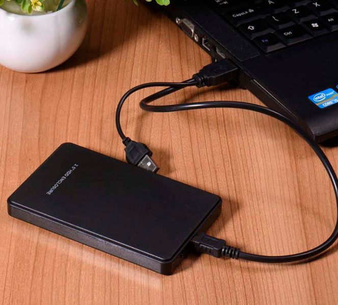 Зовнішня кишеня для HDD 2.5" USB 2.0 703 фото