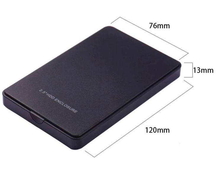Зовнішня кишеня для HDD 2.5" USB 2.0 703 фото